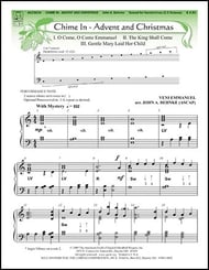 Chime in Advent and Christmas Handbell sheet music cover Thumbnail